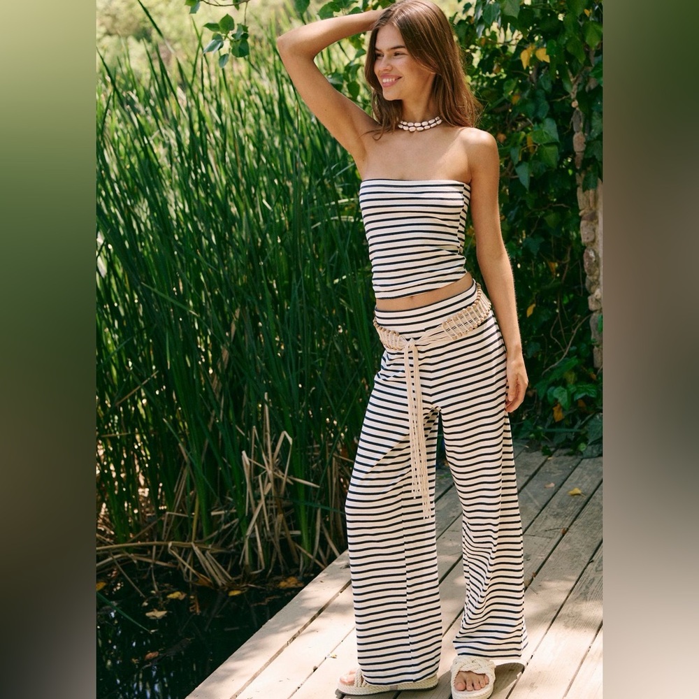 Sailor Striped Black and White Set